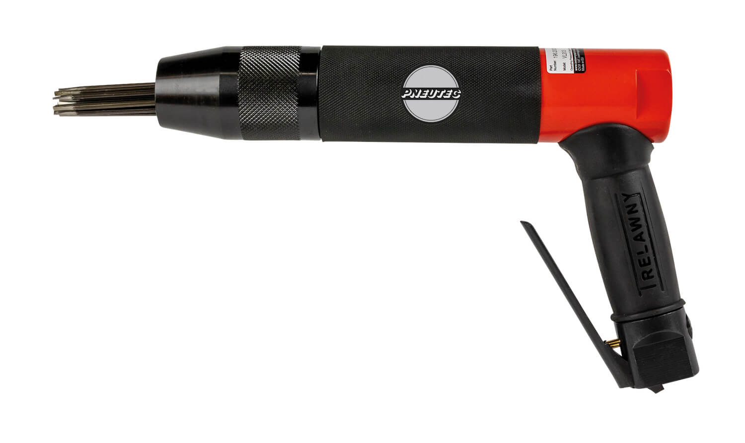 Nadelabklopfer UT 8650 Vibrationsarmer Nadelabklopfer in Pistolenform, ausgerüstet mit 19 Nadeln
