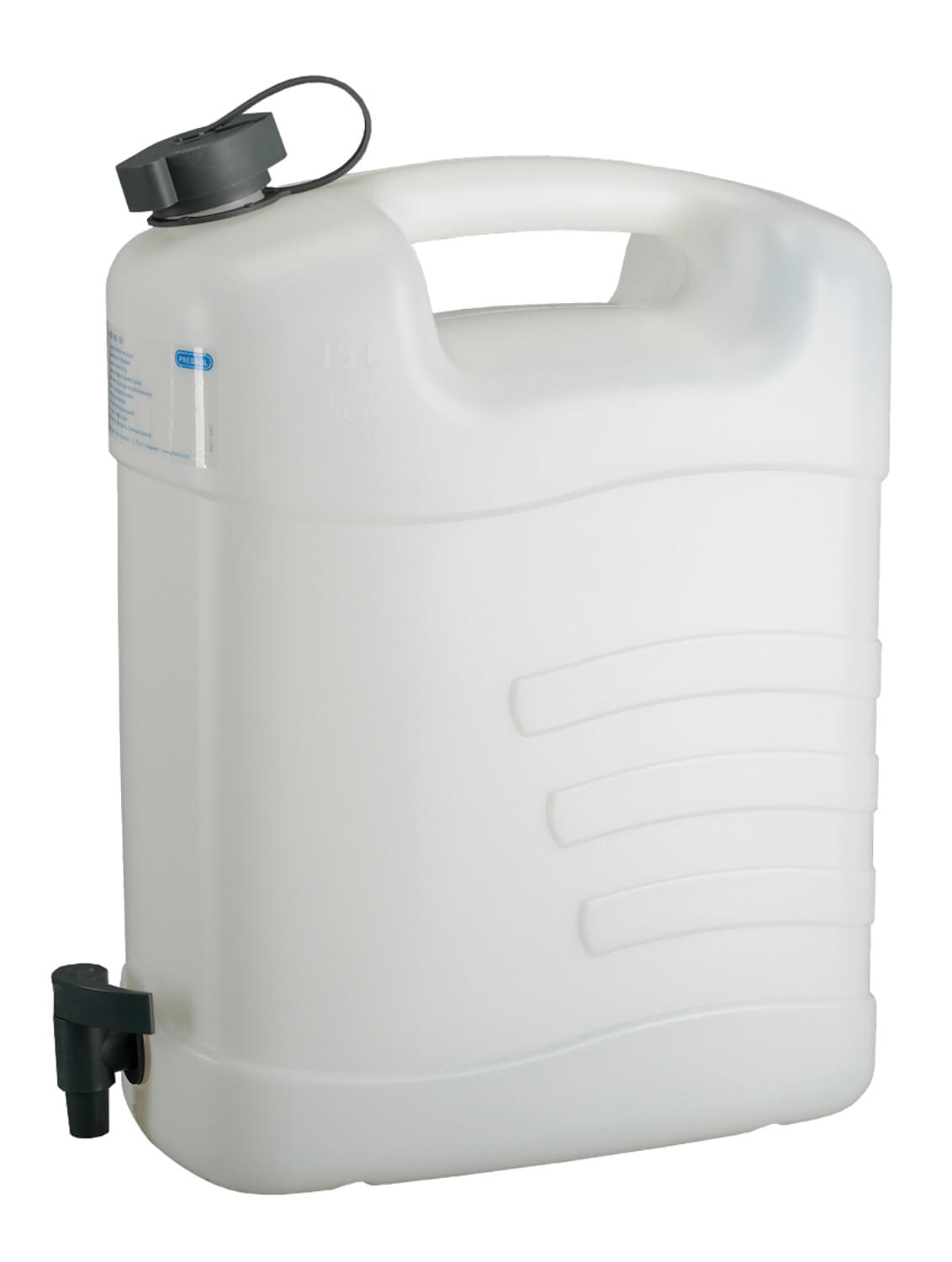 Wasserkanister Typ KKW-A 15 Robuster 15 Ltr. Kunststoffkanister aus HDPE, lebensmittelecht. Nicht eichfähig.