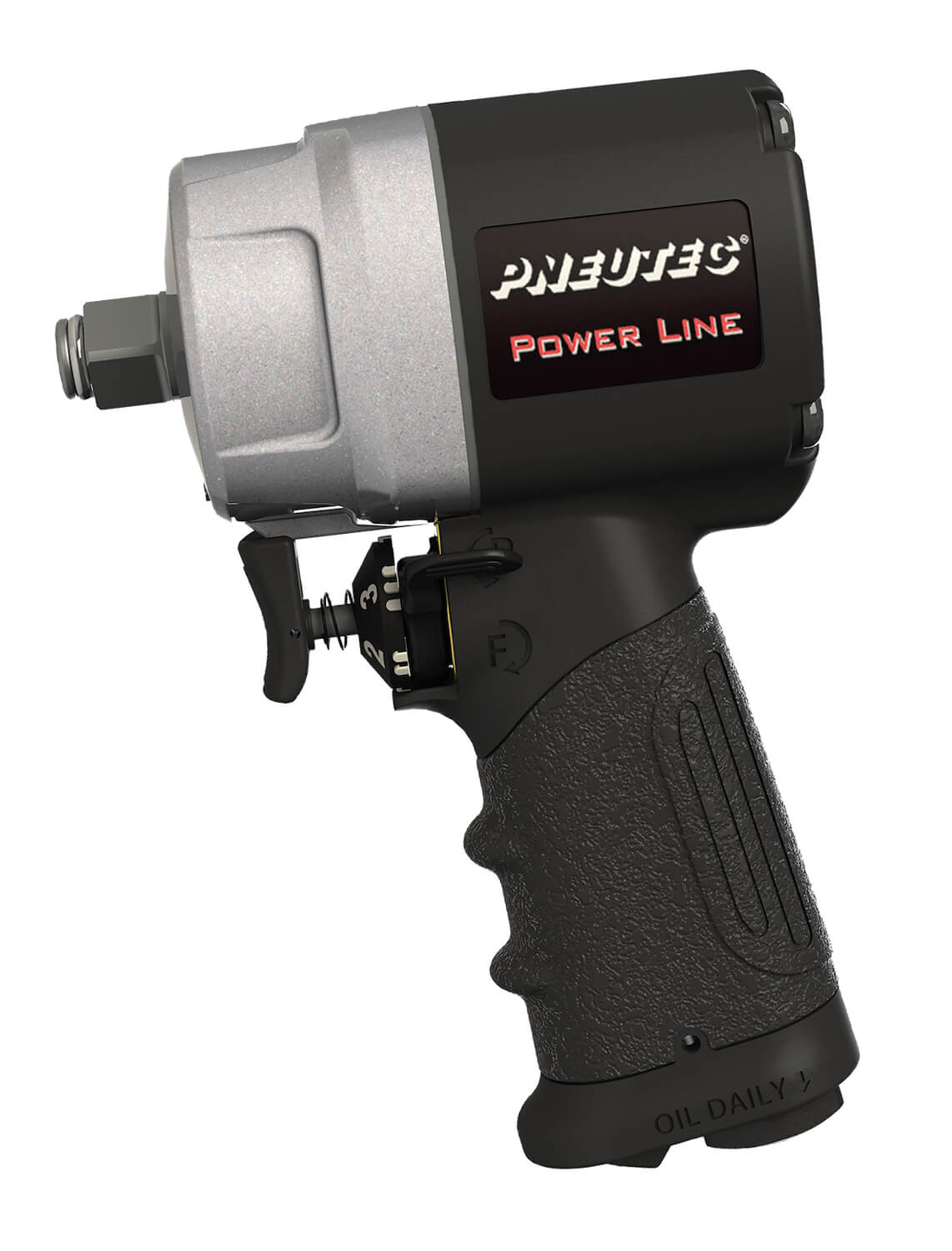 1/2\ PNEUTEC POWER LINE Mini-Schlagschrauber UT 8182 PNEUTEC POWER LINE Mini-Schlagschrauber mit 1/2\ Antrieb, JUMBO-HAMMER-Schlagwerk der 2. Generation und Einhandbedienung.
