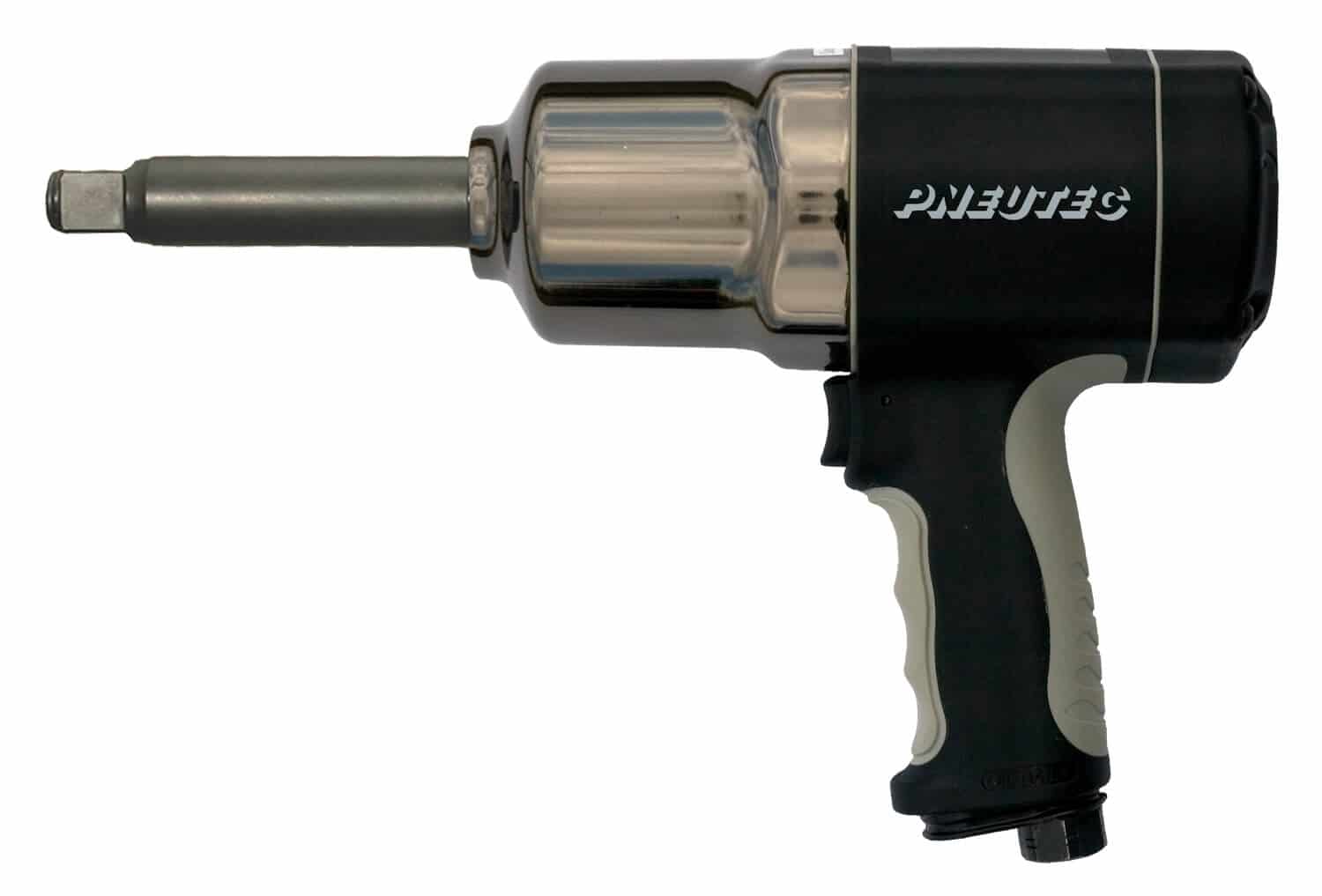 3/4\ PNEUTEC HITEC LINE Schlagschrauber UT 83576 PNEUTEC Schlagschrauber aus der HITEC LINE mit 3/4\ Antrieb, Hochleistungs-TWIN-HAMMER-Schlagwerk für hohe Dauerbelastung und 6\ verlängerte Spindel.