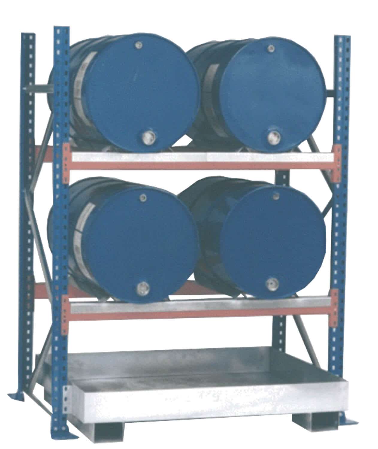 Abfüllplatz AFP 1620/1 Abfüllplatz zur Lagerung von 4x 200 Ltr.-Fässern.