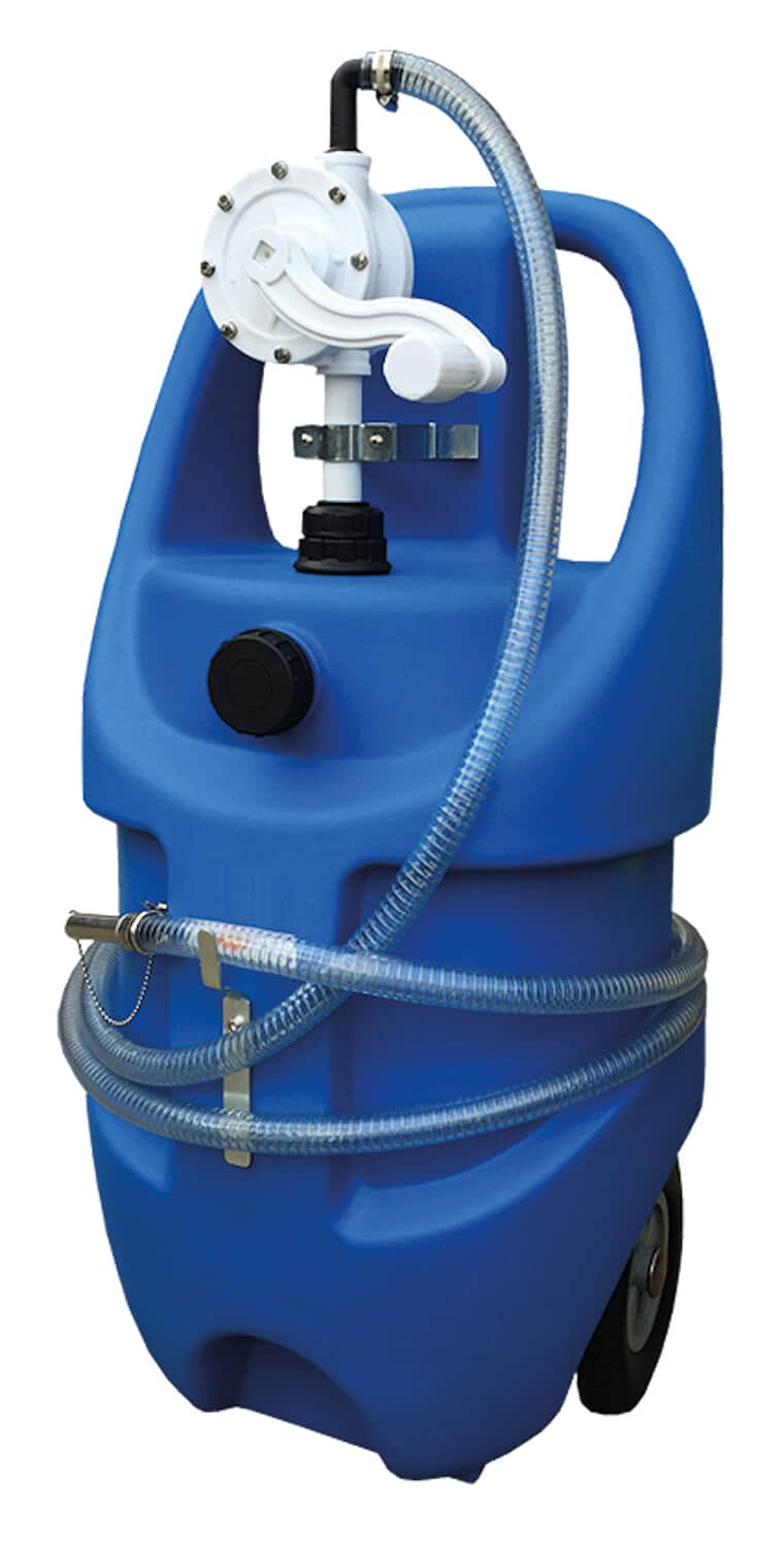 Mobiles Abgabesystem für AdBlue® mit 68 Ltr. Tank und Drehschieberpumpe