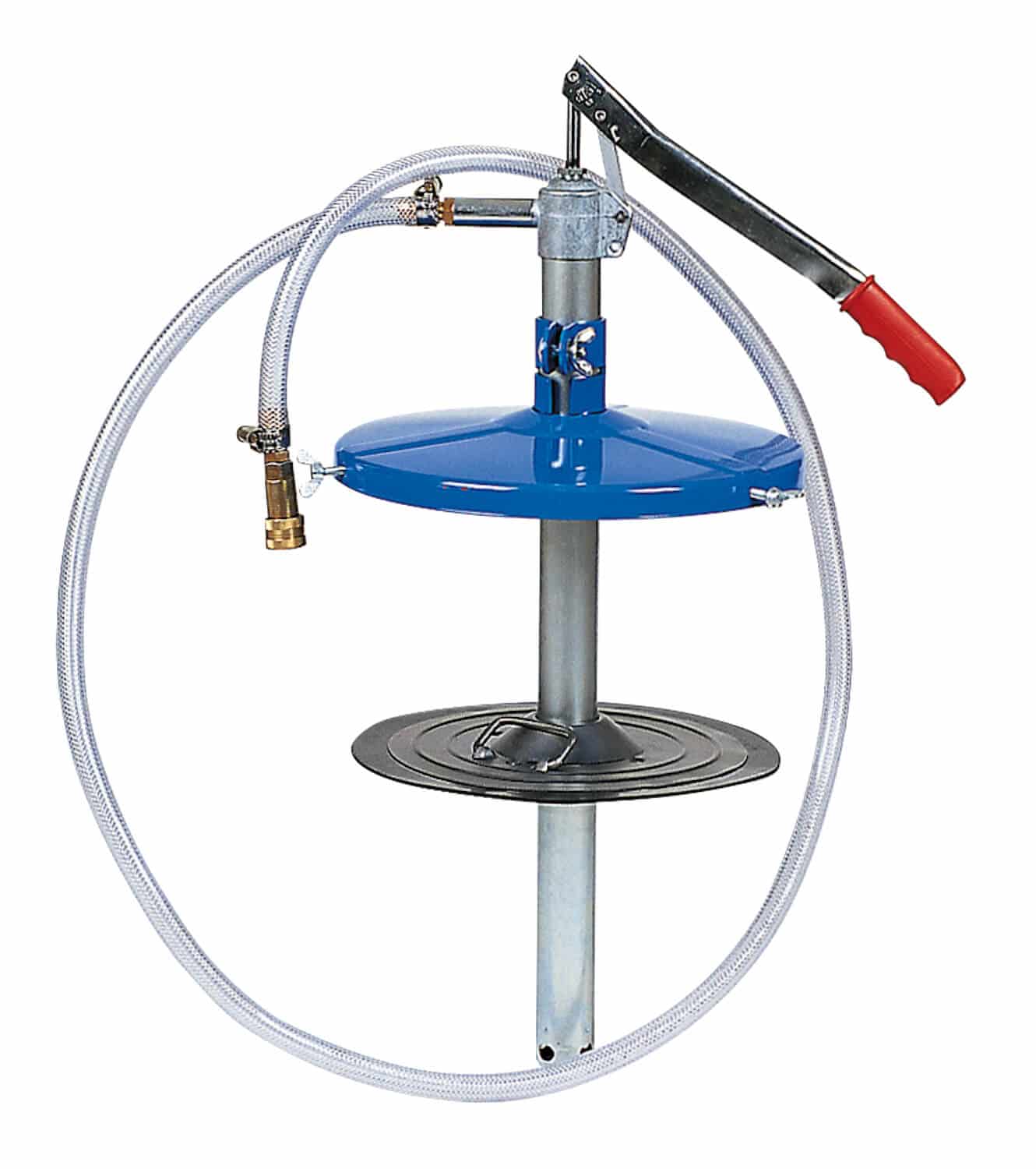 Manuelles Fettfüllgerät für 50 kg Fettgebinde, inkl. ZSA-Kupplung (ISO-Norm 7241B)