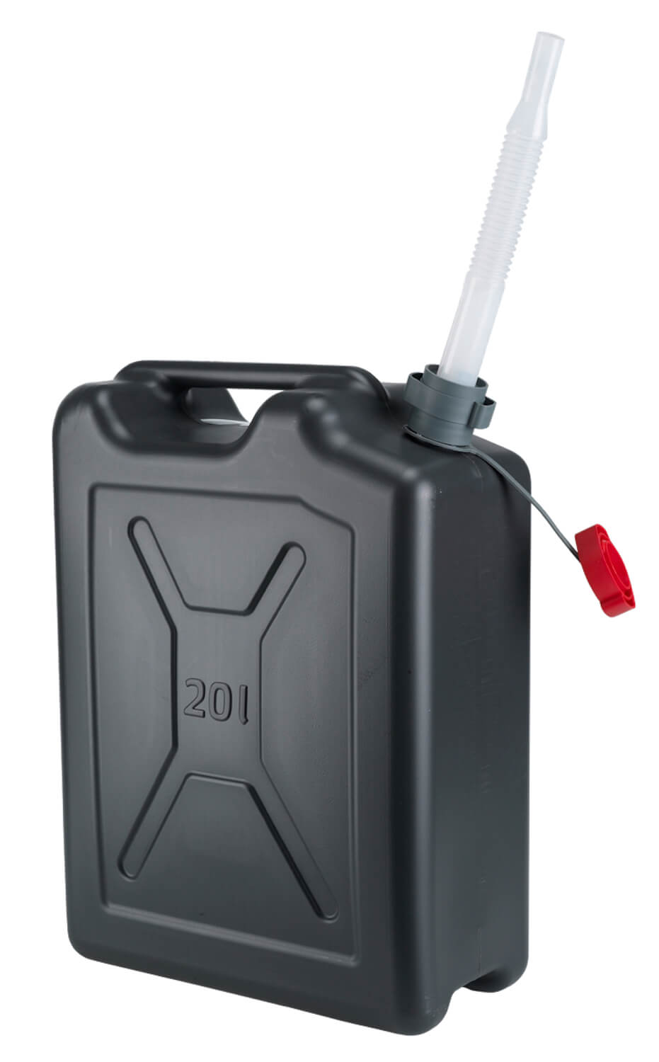 Kraftstoffkanister Typ AKB 20 Robuster 20 Ltr. Armee-Kunststoffkanister aus HDPE für flüssige Kraftstoffe. Nicht eichfähig.