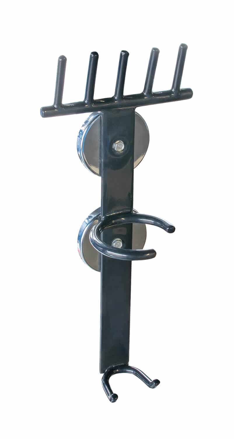 Magnet-Werkzeughalter zur Befestigung an Hebebühnen oder anderen metallischen Gegenständen.