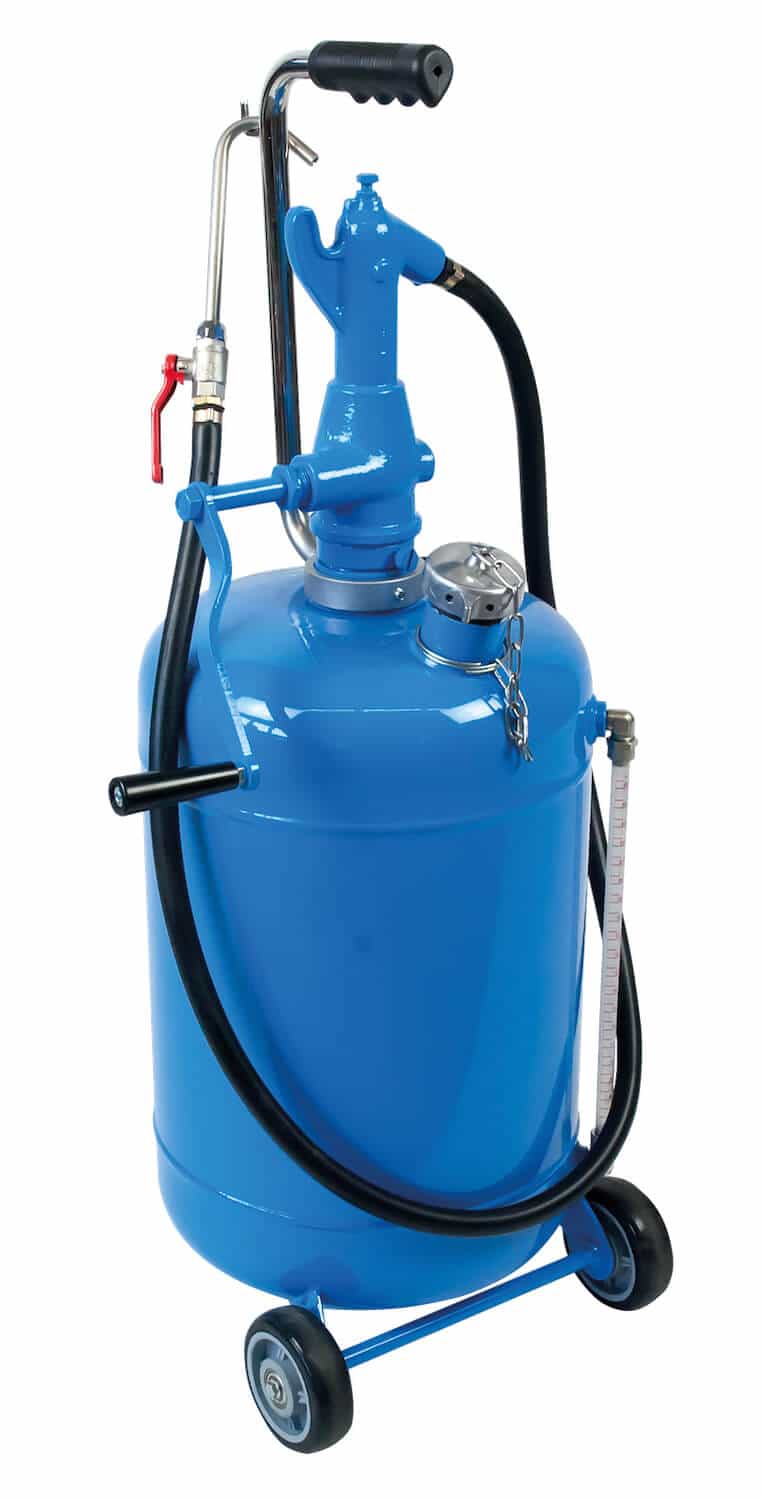 Getriebeölkarren mit 30 Ltr.-Behälter und Getriebeölkurbelpumpe
