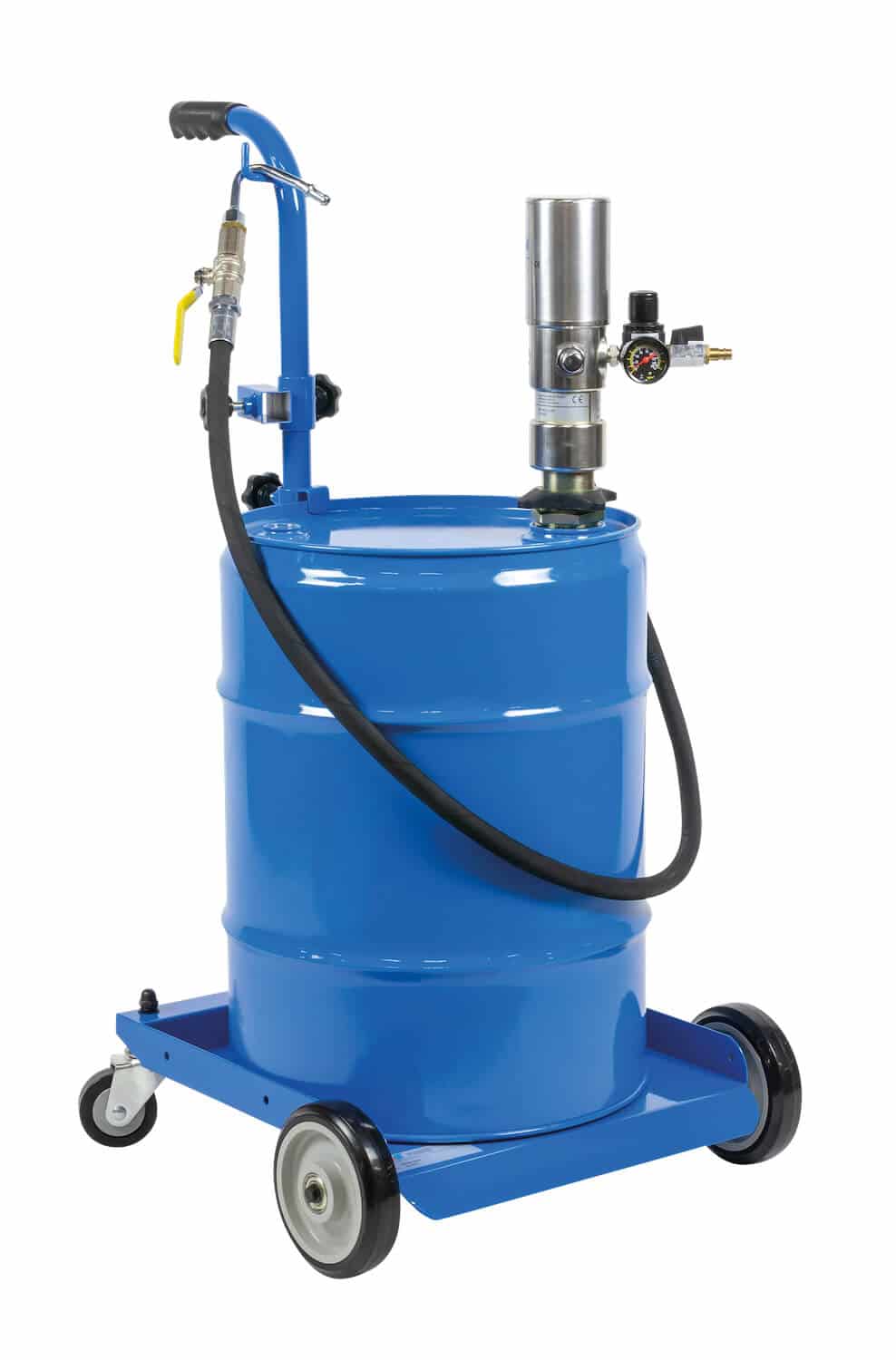 Getriebeölkarren GÖK 60/2 P Getriebeölkarren für 20 - 60 Ltr.-Gebinde, mit pneumatischer Pumpe.