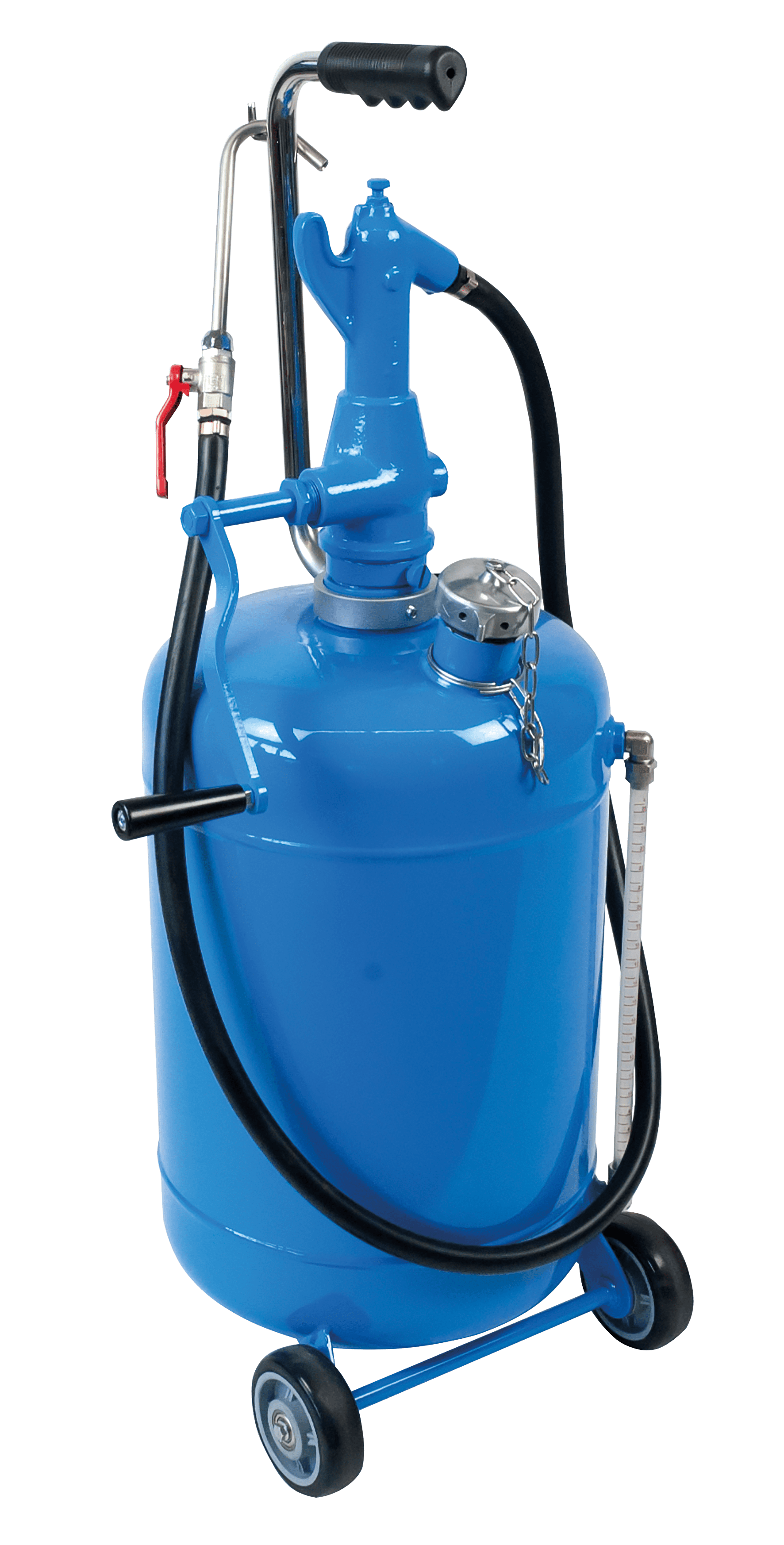Getriebeölkarren mit 30 Ltr.-Behälter und Getriebeölkurbelpumpe